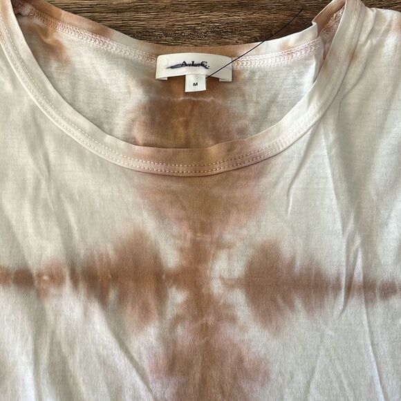 NWT Alc bambina tie dye t-shirt medium beige new - Picture 6 of 11